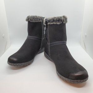 Black Suede Ankle Boots